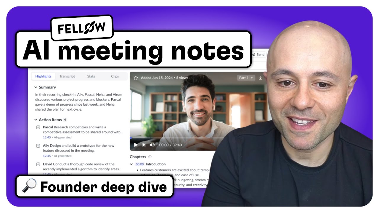 Fellow AI notetaker deep dive: secure, all-in-one meeting platform with HubSpot sync