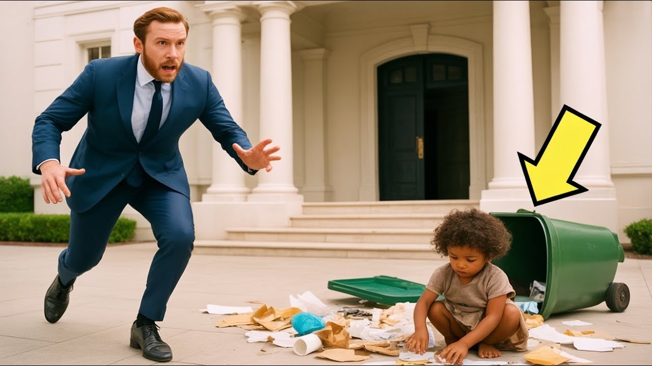 ملياردير يضبط متسولة تبحث في قمامته… ويتجمد عندما يكتشف السبب…