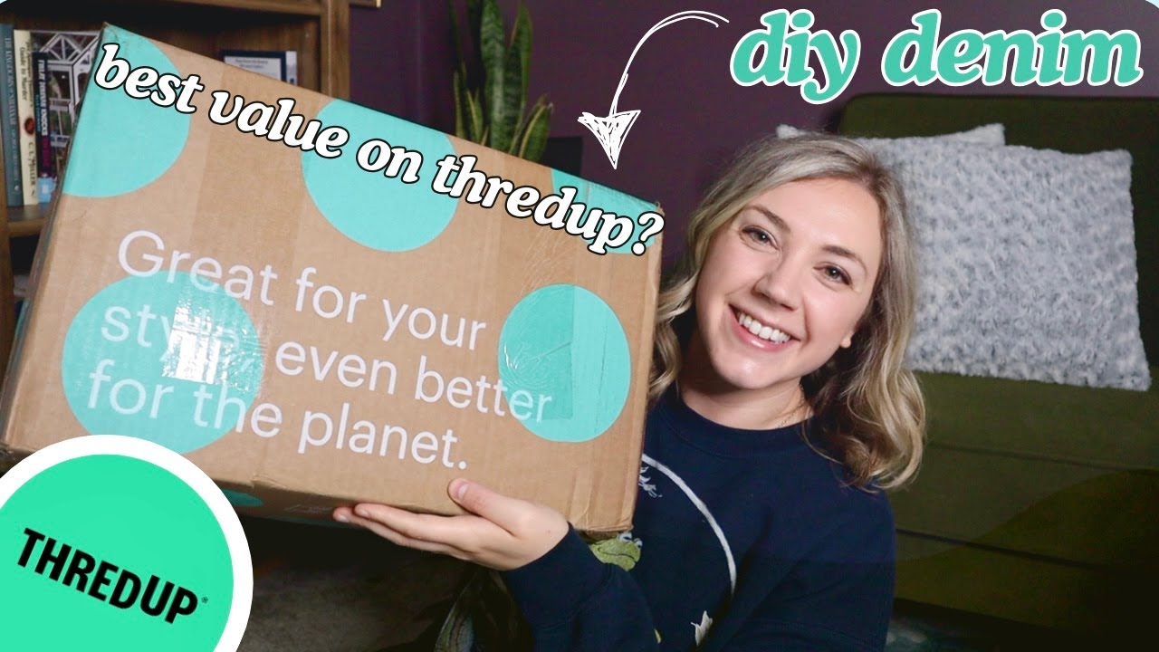 ThredUp DIY Denim Rescue Box! Is This the BEST Rescue Box!?