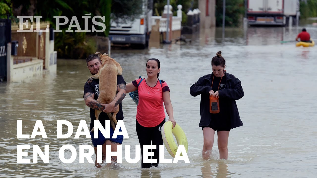 DANA | La GOTA FRÍA inunda ORIHUELA