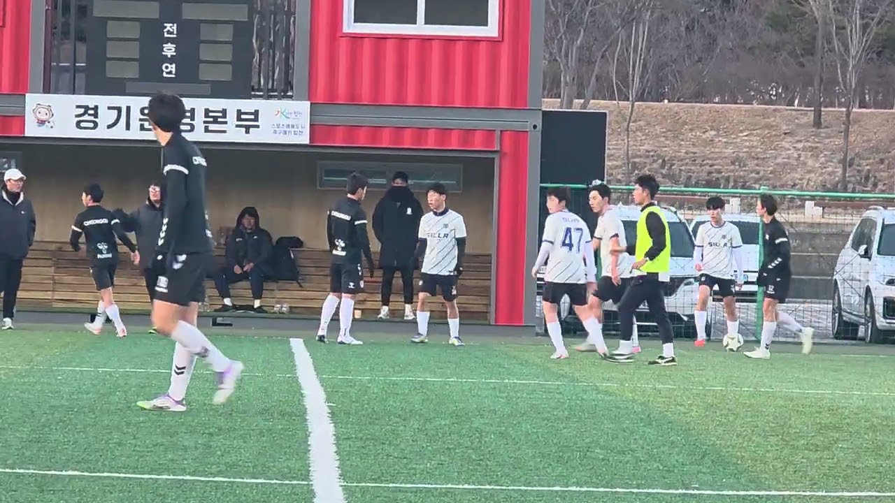 2026합천동계훈련(전반전) 신입생 신라고등학교 0 : 1 청구고등학교2026-01-09합천2구장
