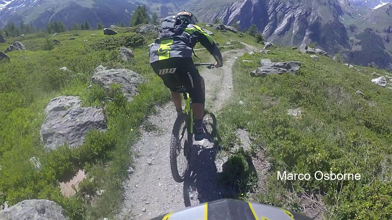 EWS La Thuile Stage 2 with the Team Cannondale