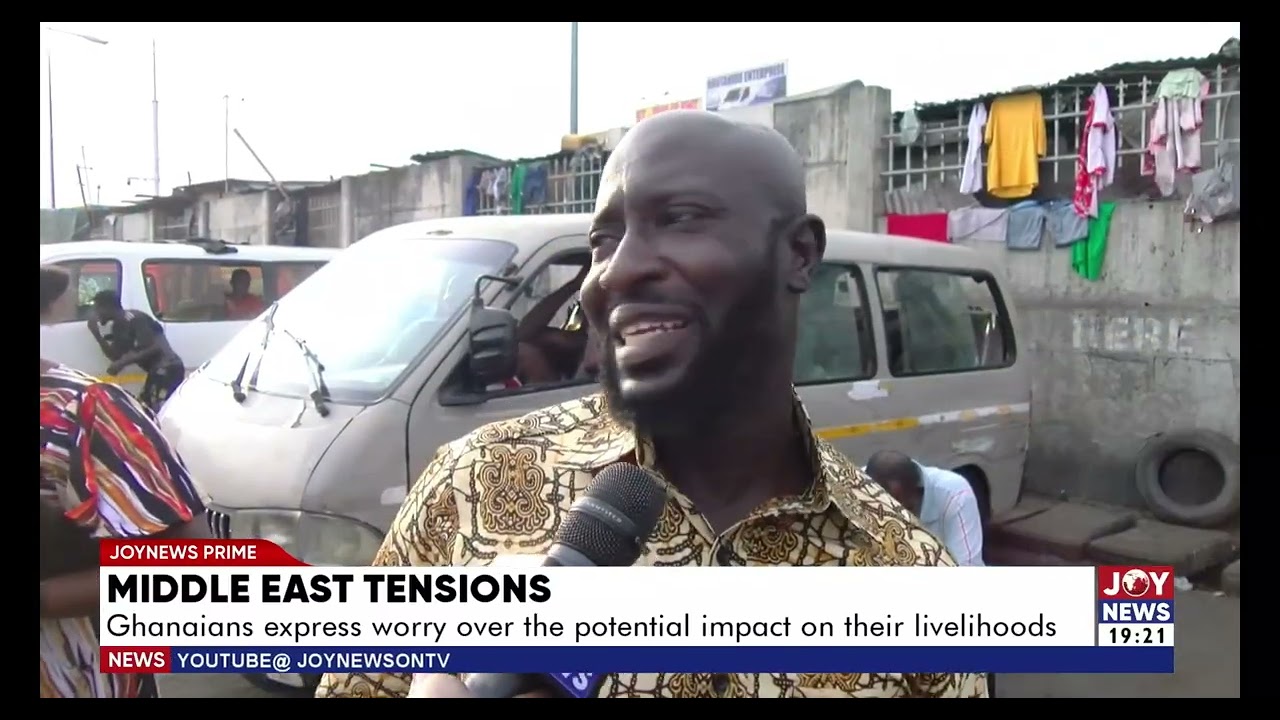 Middle East Tensions: Ghanaians express worry over the potential impact on their livelihoods