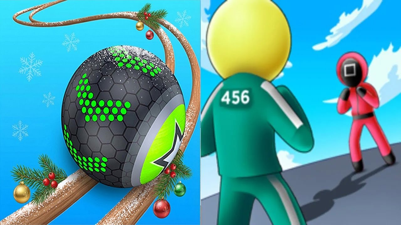 Going Balls VS Giant Rush! - All Levels Android iOS Gameplay Ep 1