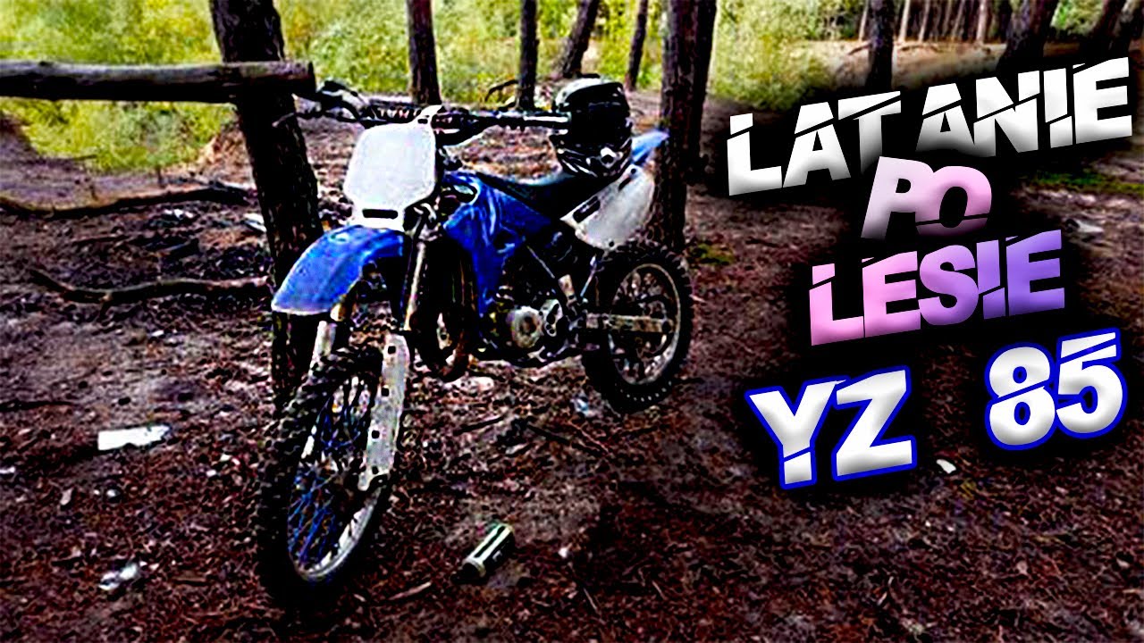 Yamaha YZ 85 || jazda po lesie