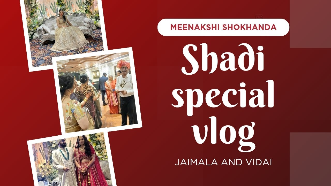 Jaimala and vidai special vlog !!! #wedding #sister ki shadi 