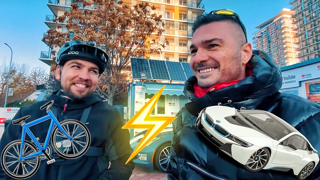 Bicicletă Vs. BMW Vs. Trotineta Electrica⚡ ⚡ ⚡