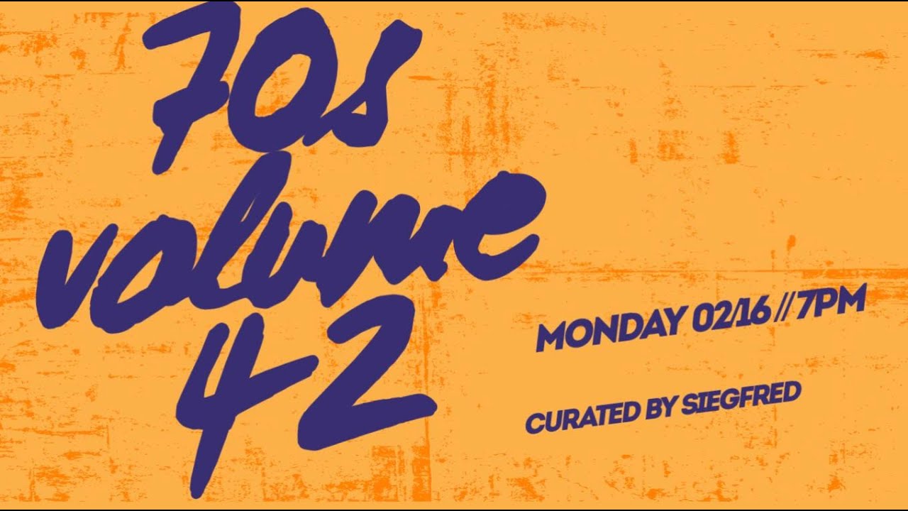 70s Volume 46 Curated by Siegfred