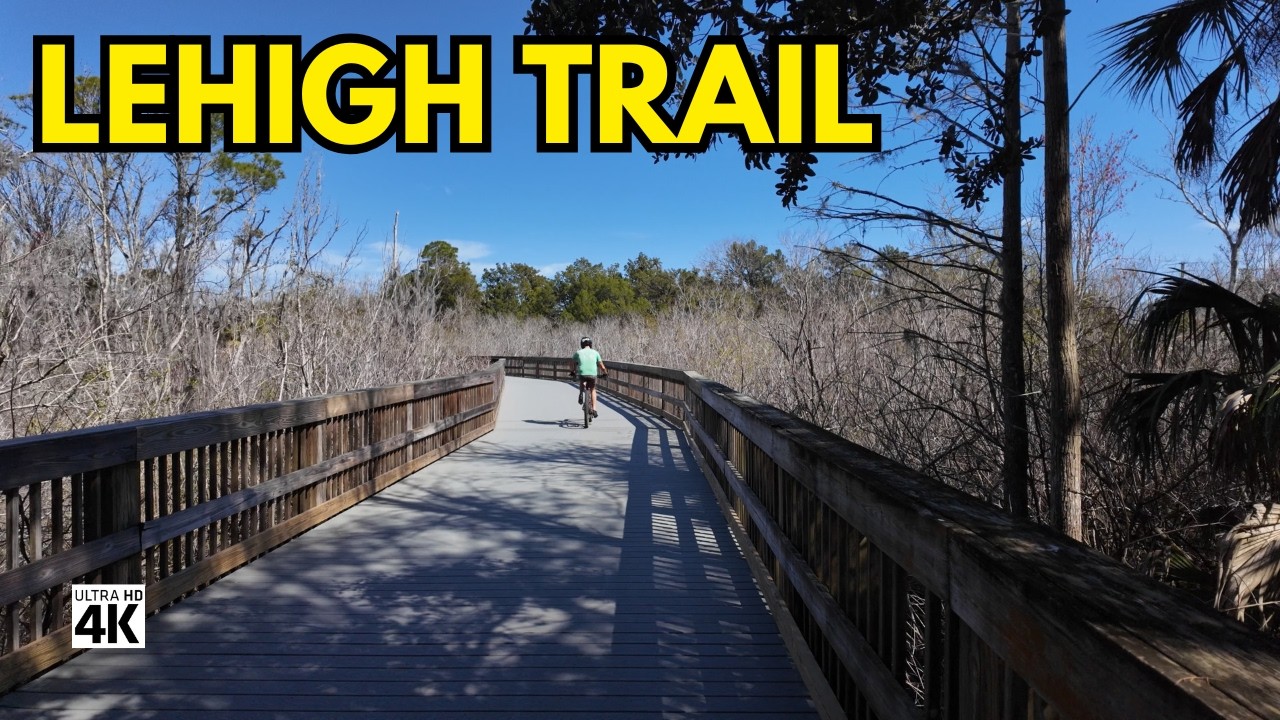 #8. A Peaceful Morning Walking the Lehigh Trail in Palm Coast, FL | 4K Nature Walk