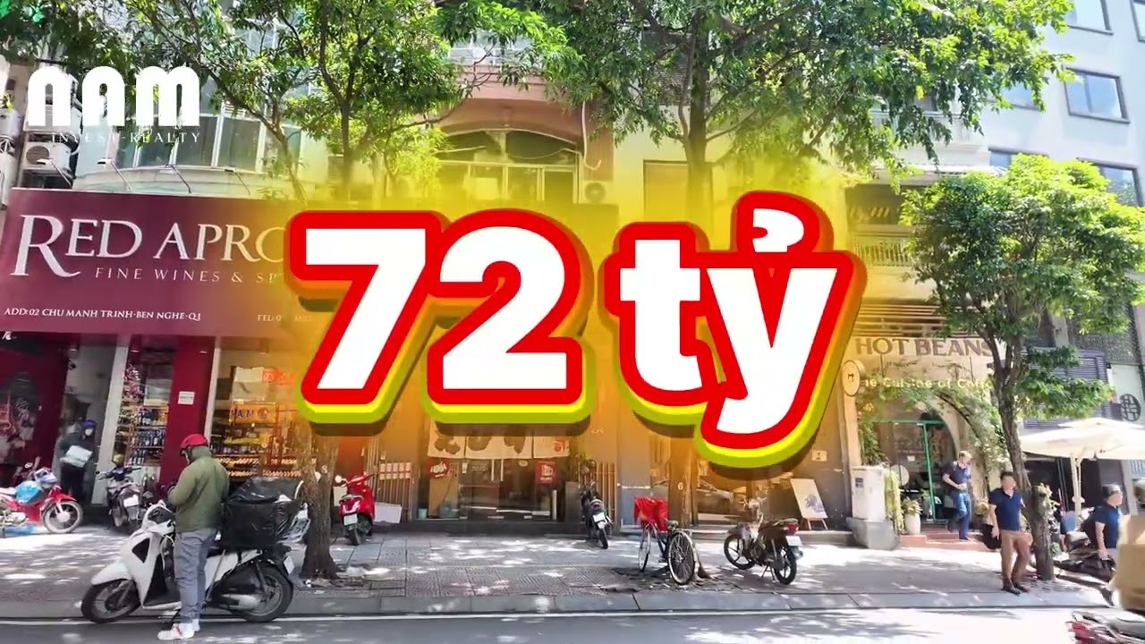 Nhà MT – 2A Chu Mạnh Trinh, P. Bến Nghé, Q.1 | 72 tỷ | ~1,108 tỷ/m² CN | ROI ~1,8%/năm#batdongsan 