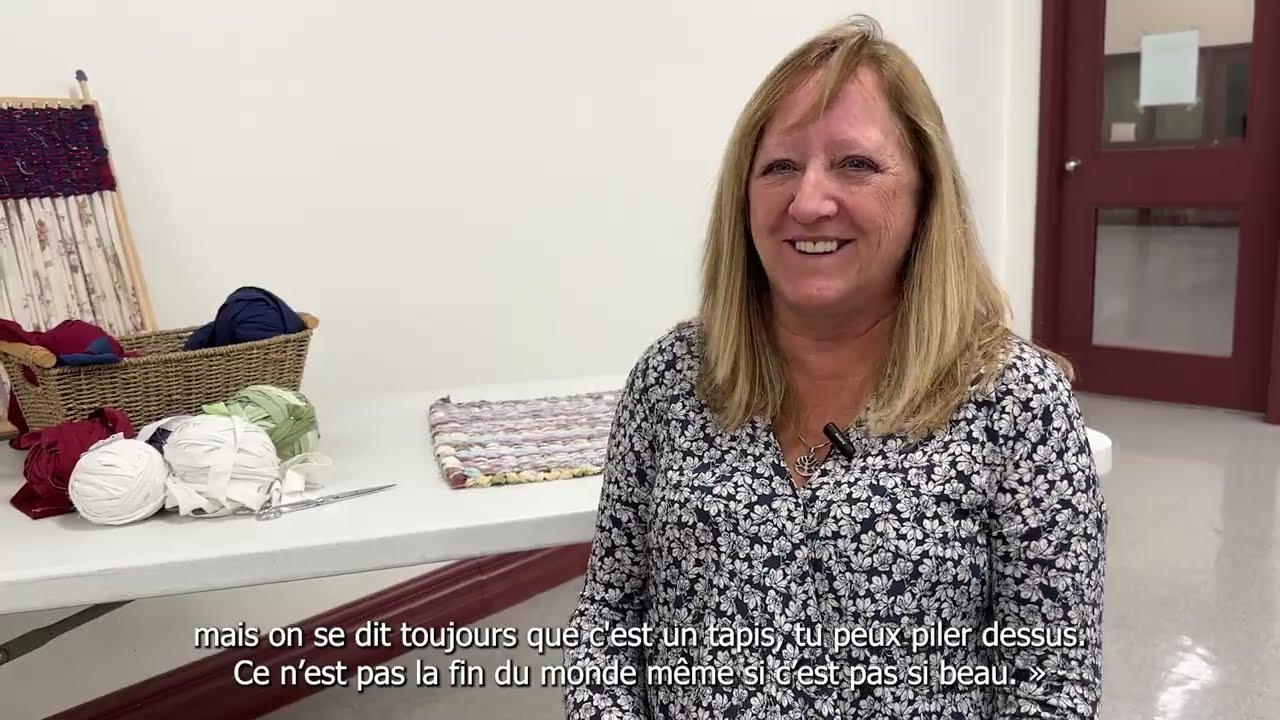 Apprendre à faire des tapis à Debden!