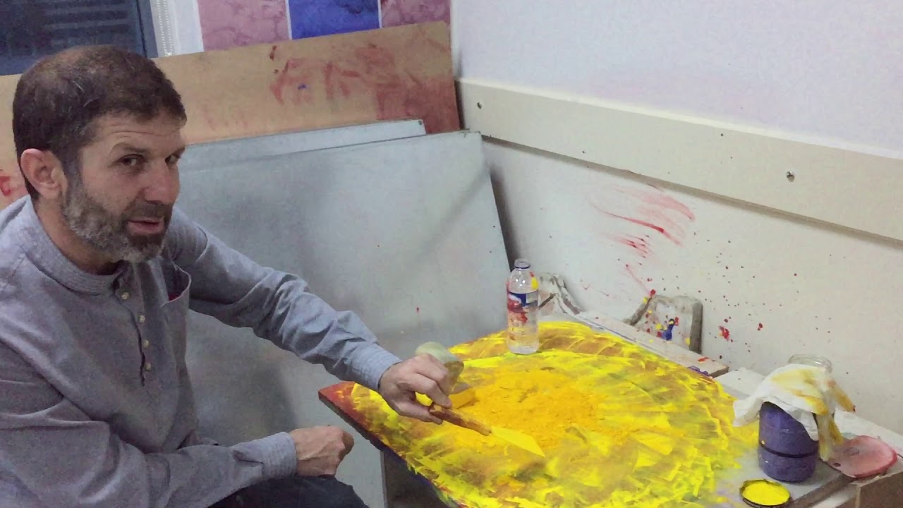 Toz Pigment Boya Ezimi Ders 1  Hezarfen İbrahim Sami Özen
