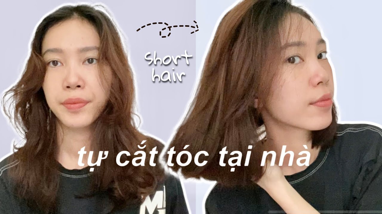 (Eng sub) TỰ CẮT TÓC TẠI NHÀ | how I cut my hair at home