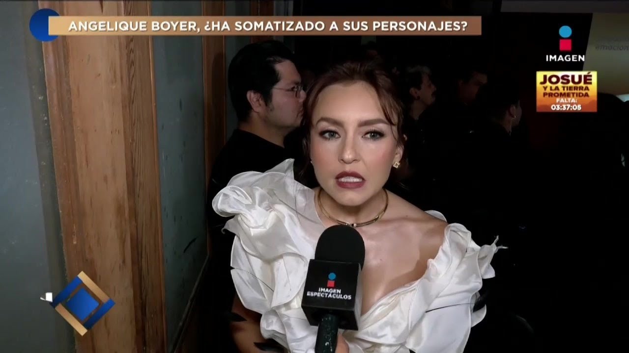 ¿Angelique Boyer se ha sentido AFECTADA por los personajes que interpreta? Ella responde
