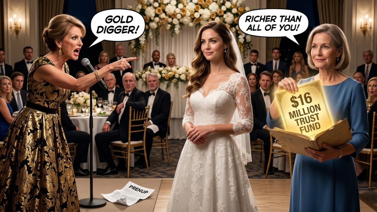 MIL Called Me 'GOLD DIGGER' At My Wedding... So I Made ONE CALL Mid-Reception