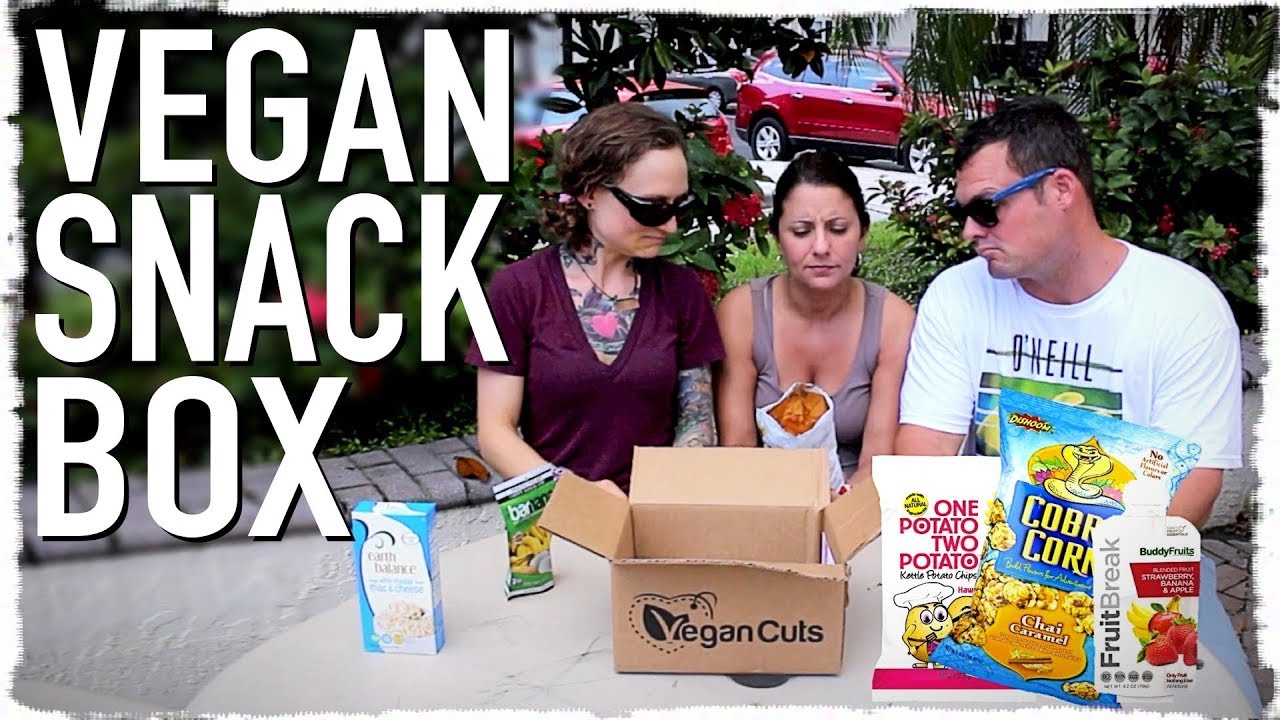 Non-Vegans Try Vegan Food | Vegan Cuts Unboxing!