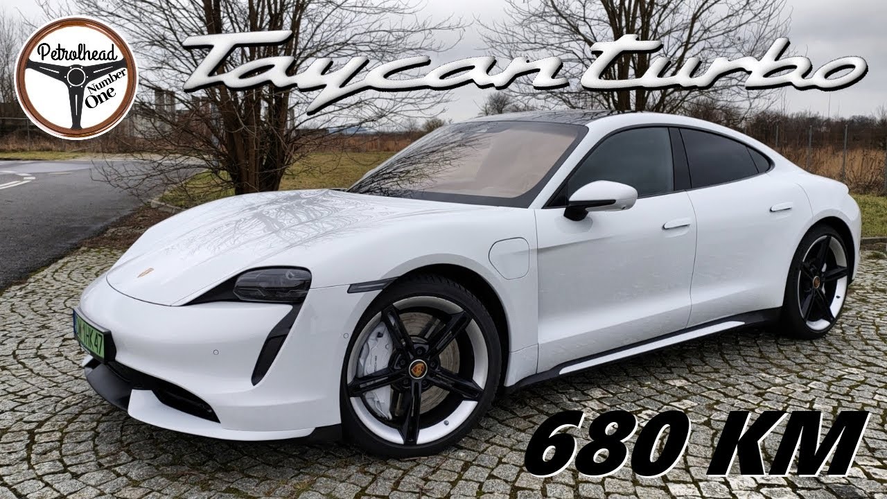 680 KM Porsche Taycan Turbo | TAK, elektryczne PORSCHE. Prezentacja, jazda, autostrada.