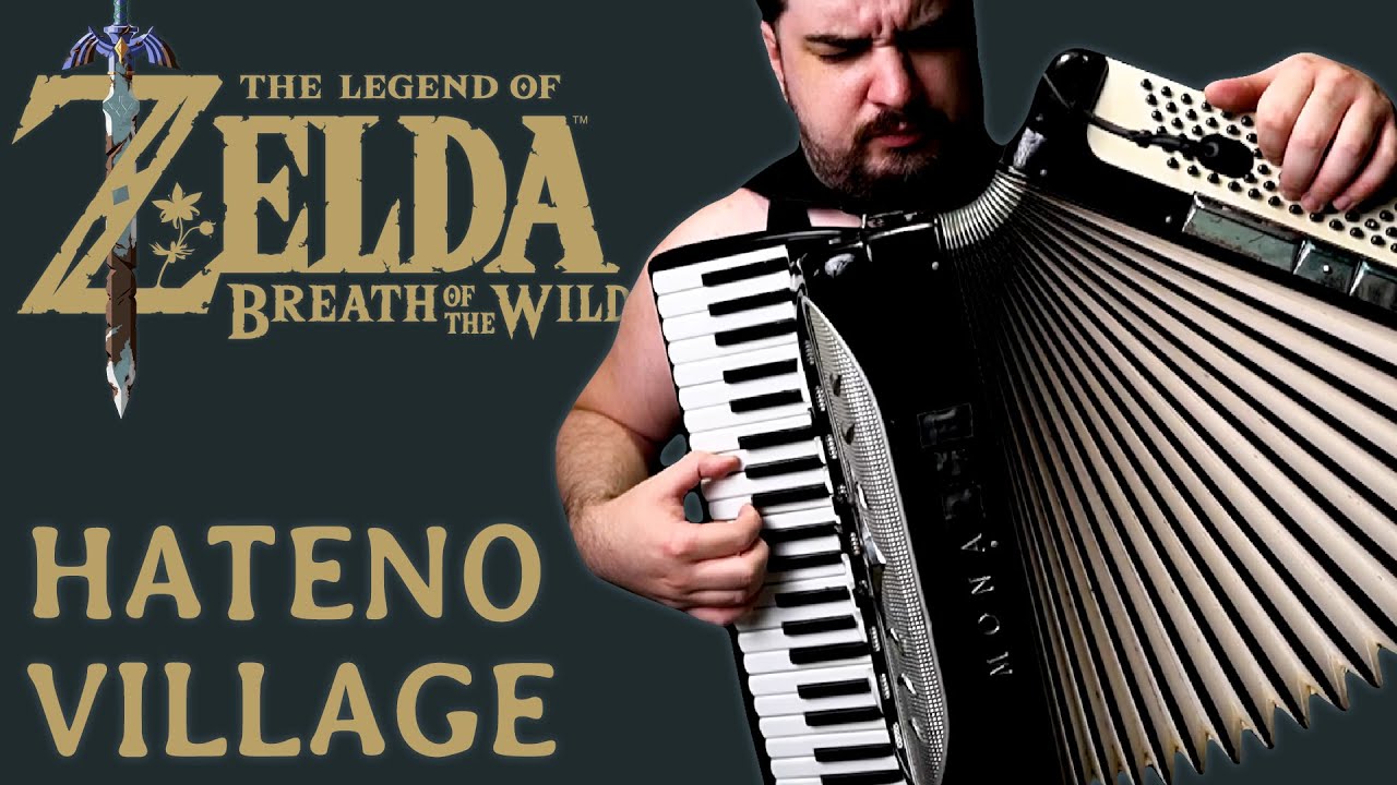 Hateno Village accordion cover (Legend of Zelda: Breath of the Wild)