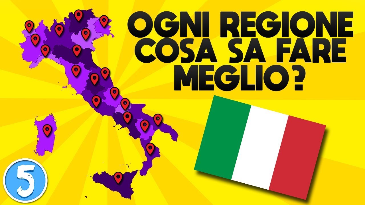 IN COSA E' UNICA OGNI REGIONE?