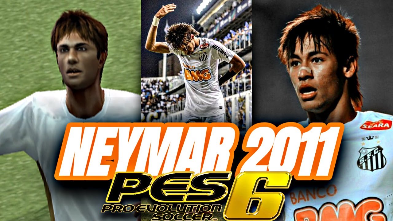 ¿COMO CREAR a NEYMAR 2011 en el PES 6? | Tutorial + gameplay