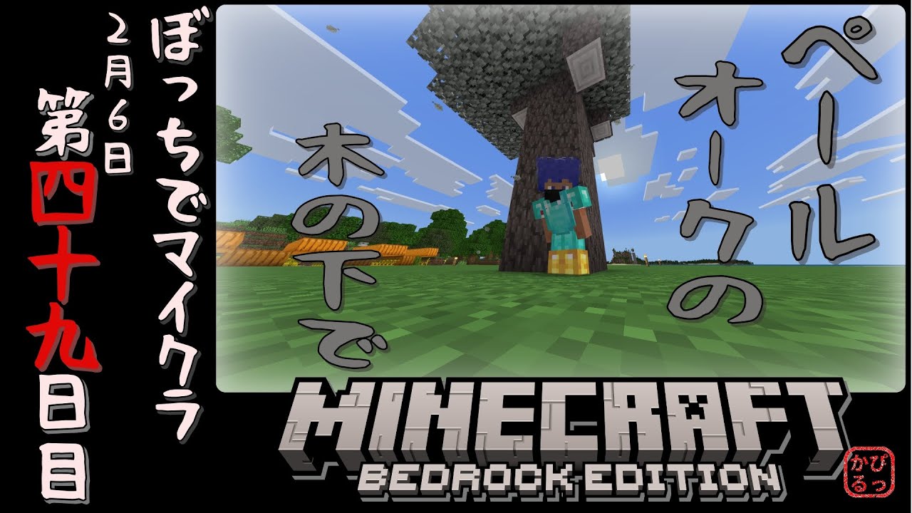 #49【Minecraft】ぼっちでマイクラ 第四十九日目