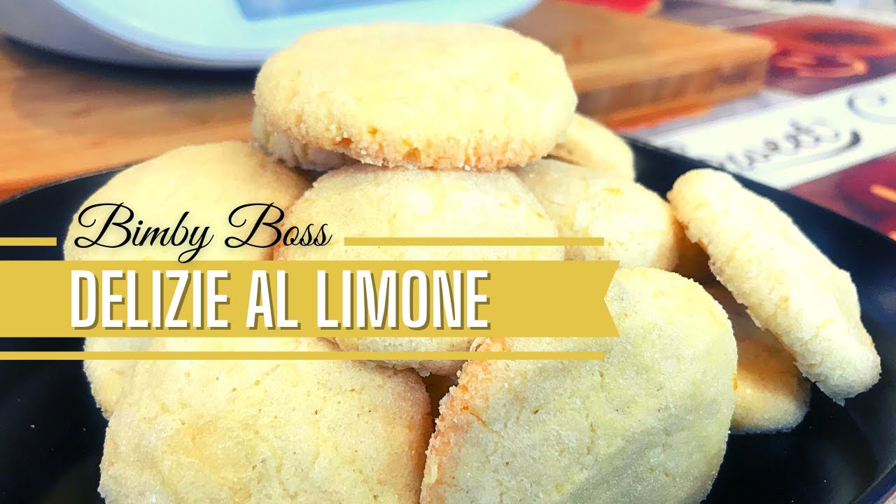 Biscotti al limone | Bimby TM6 TM5 TM31 - Thermomix