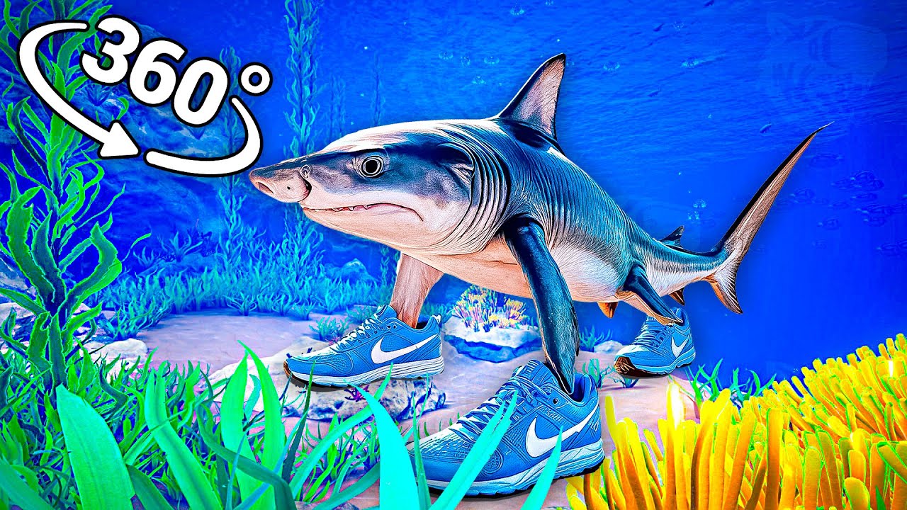 Tralalero Tralala - Oceanic in 360&deg; Video | VR / 8K | ( Tralalero Tralala meme )