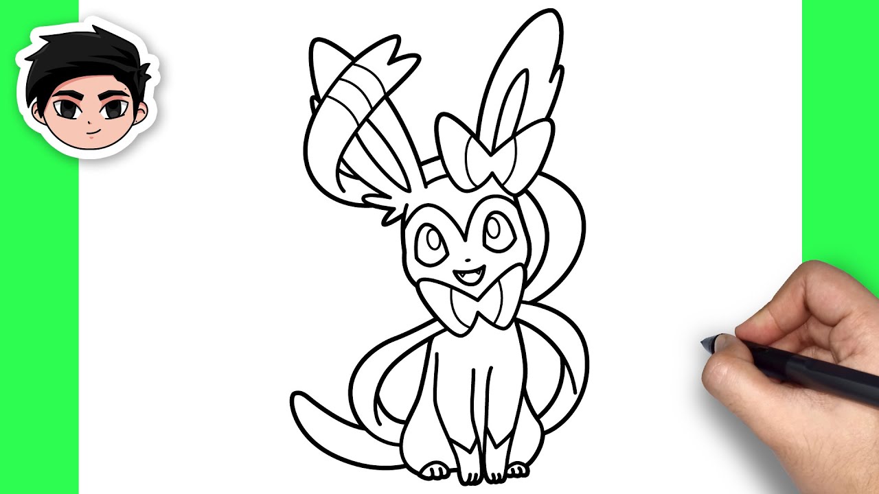 How To Draw Sylveon | Pokemon - Easy Step By Step Tutorial