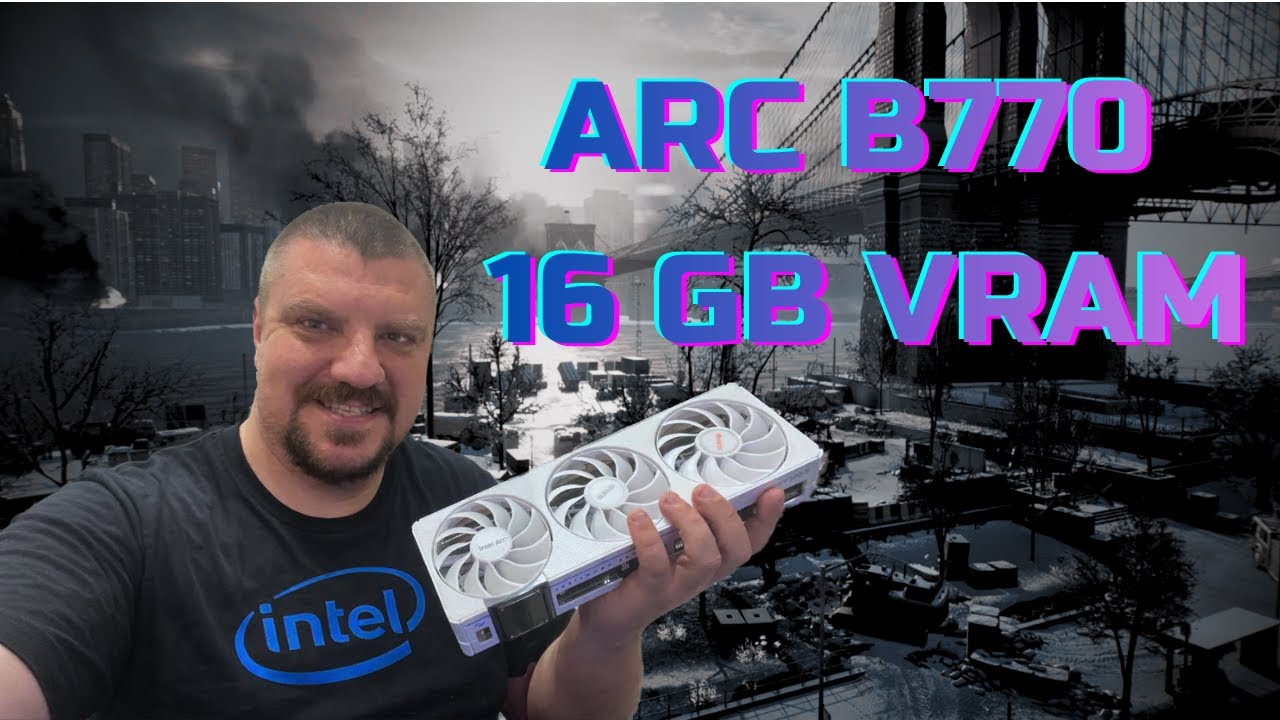 Intel Arc B770 — 16 GB VRAM | Конец 8 ГБ? Затычка перед Celestial