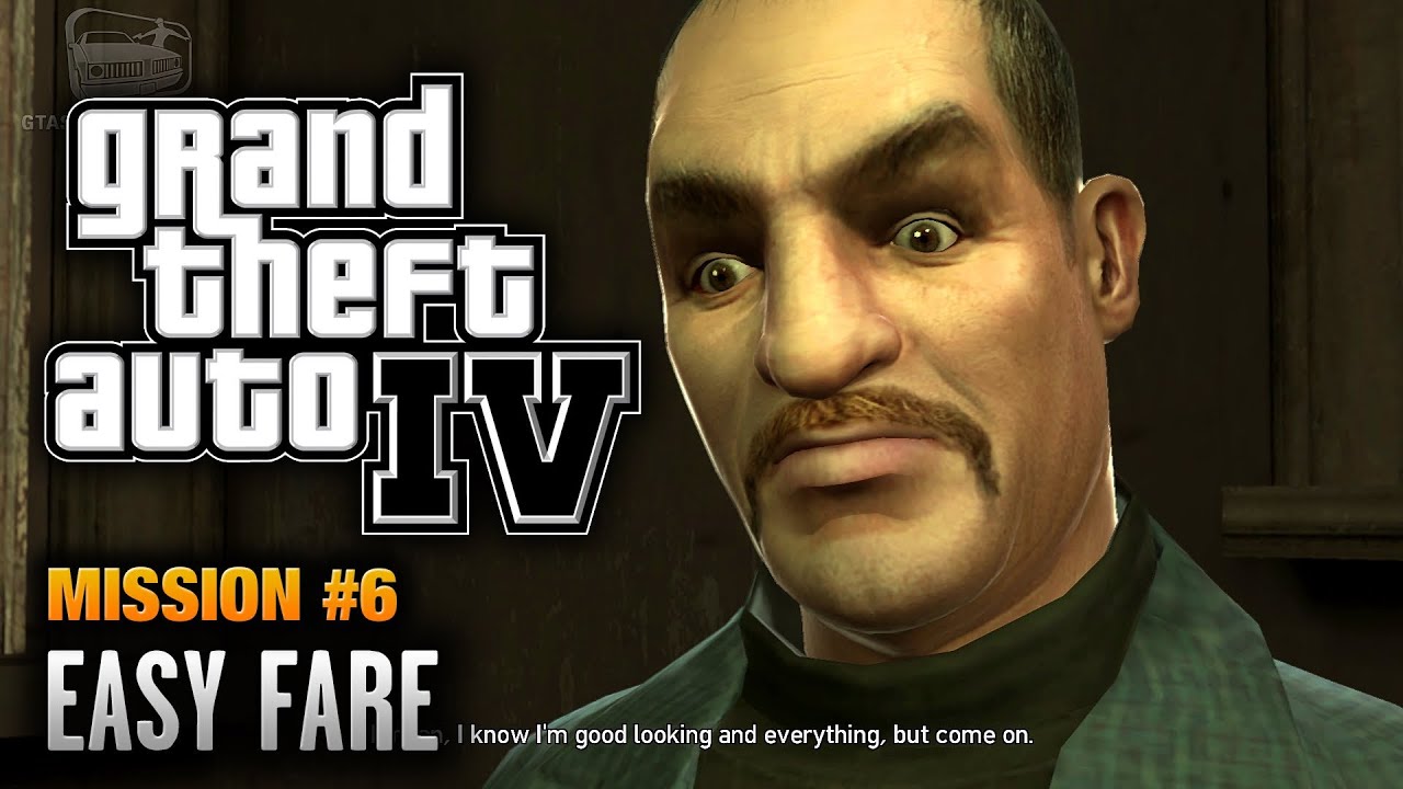 GTA 4 - Mission #6 - Easy Fare (1080p)
