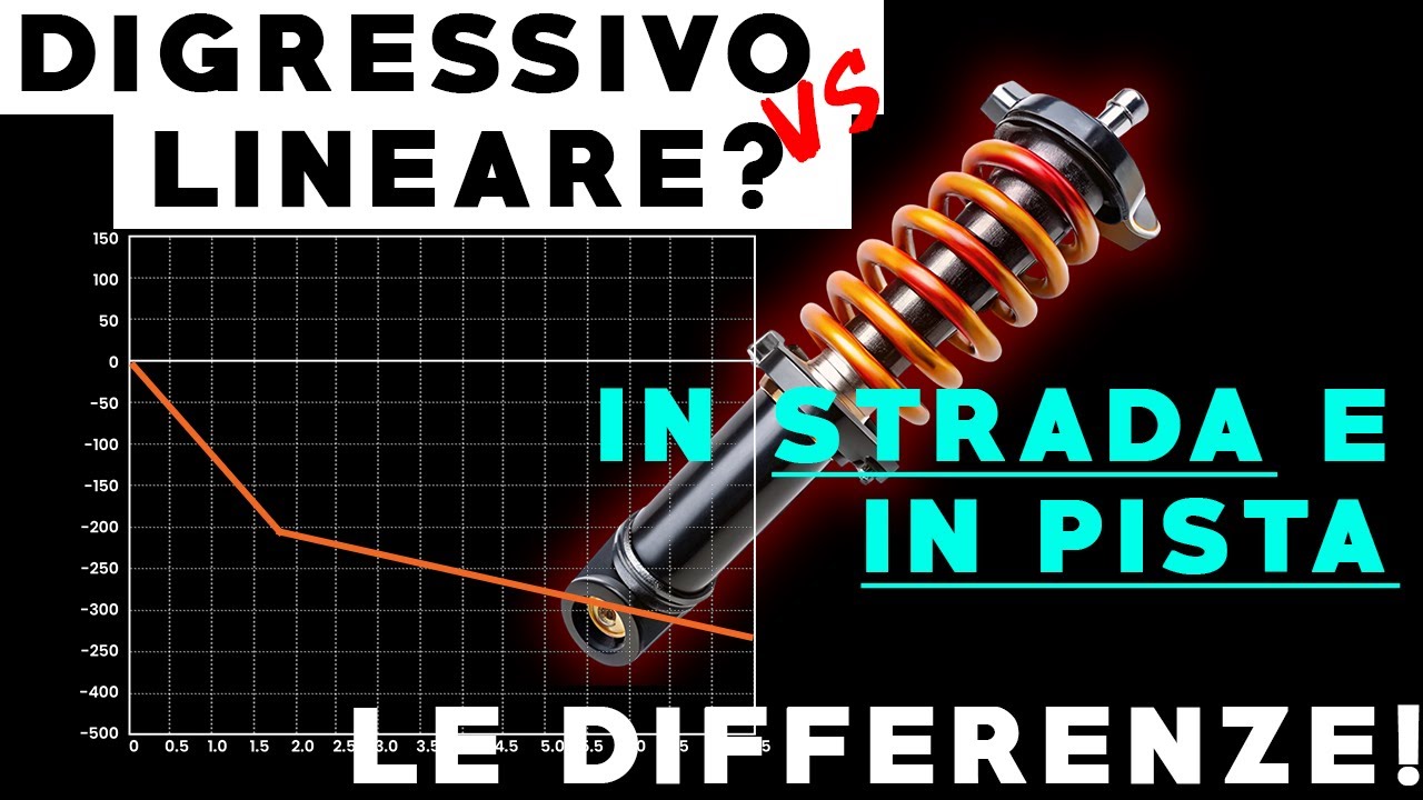 Ammortizzatori LINEARI o DIGRESSIVI: le differenze spiegate bene | Angolo Tecnico