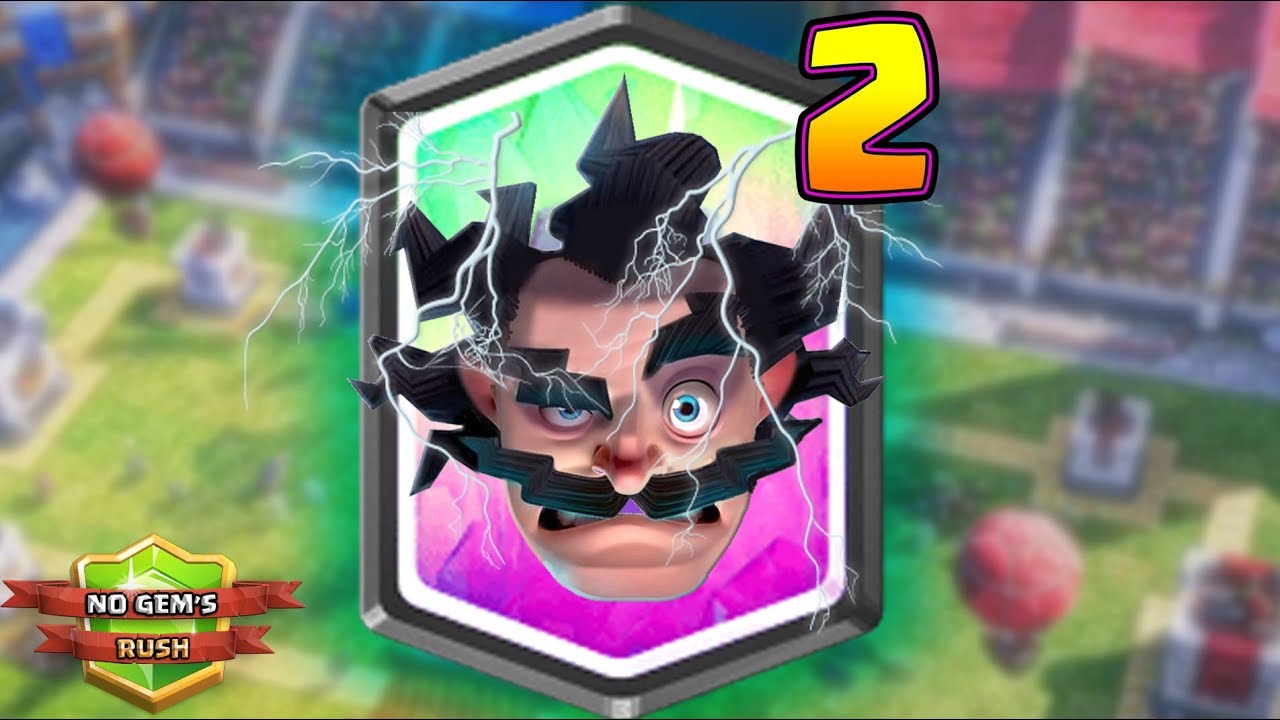 NO Gem's RUSH - CLASH ROYALE POLSKA - DECK PRO CHALLENGE #27