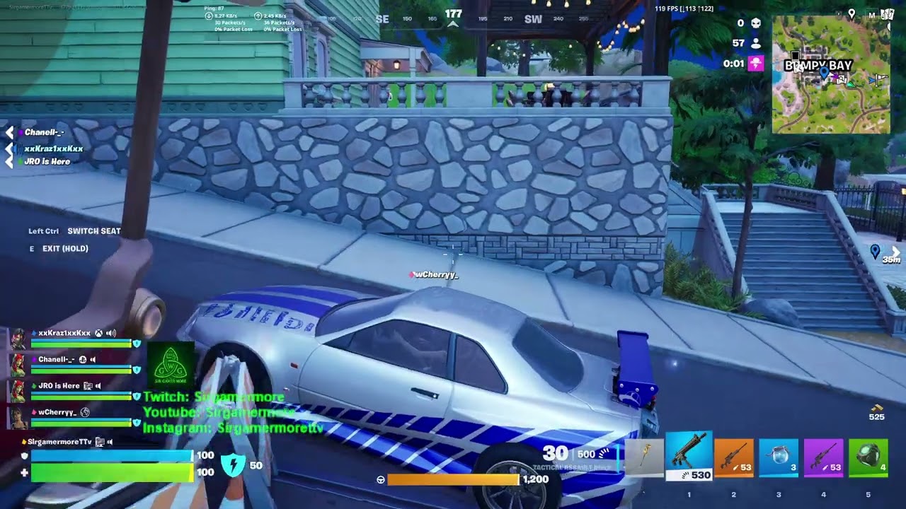 STICK! on 80 ping... Can it be done? Can I still hit people? Or can I be Carried?