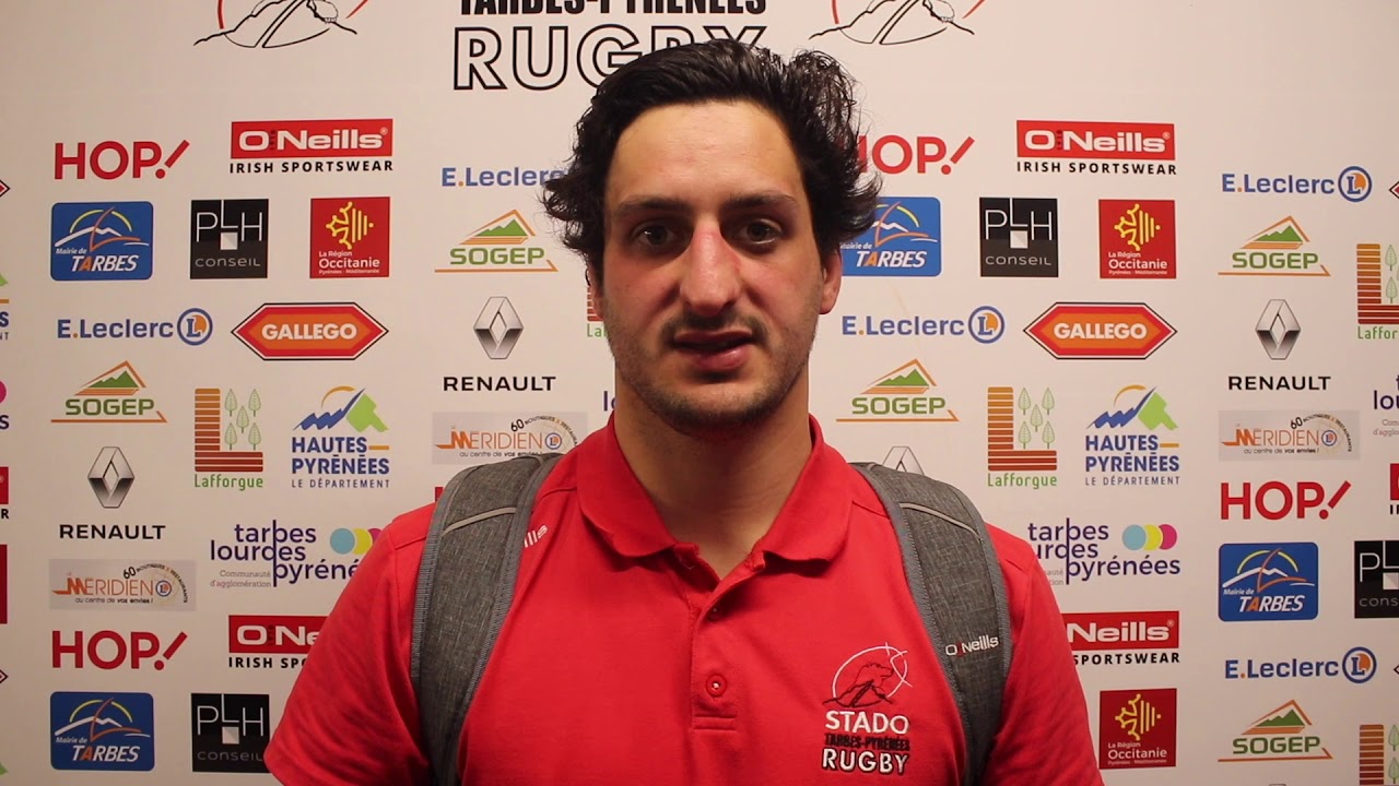 Albain M&eacute;ron apr&egrave;s StadoTPR - CAL  J16 Saison 2019-2020