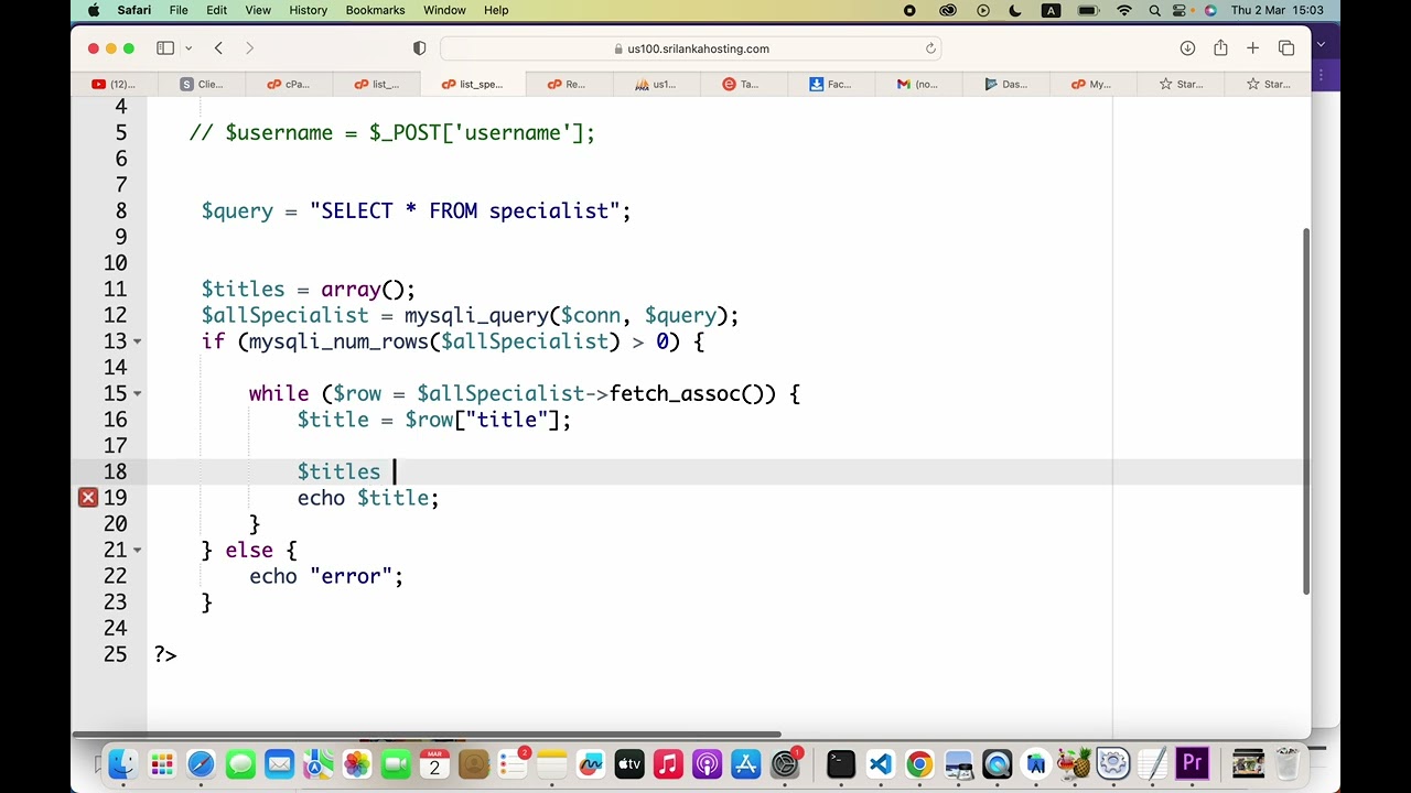 PHP tutorial: How to store MySQL query results in an array