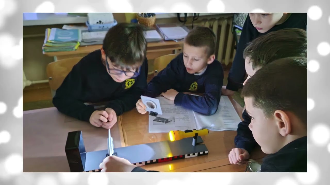 Klaipėdos Sendvario progimnazija . Respublikinis projektas ,&Scaron;viesa Tamsa&rdquo; OPTIKA