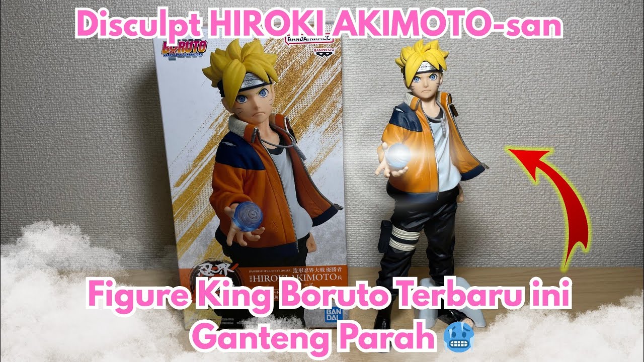 FIGURE KING BORUTO INI KELAZZ‼️🥶 UZUMAKI BORUTO BANPRESTO FIGURE COLOSSEUM SCULPTED NINJA WORLD WAR 