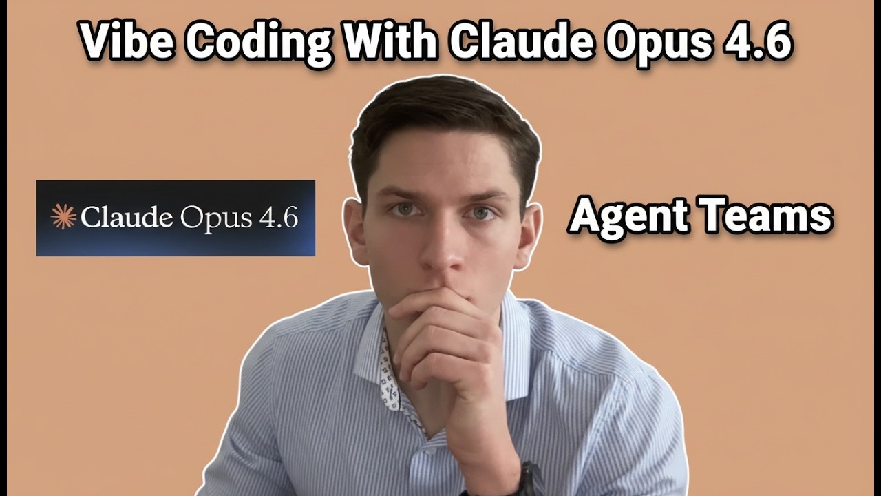 Vibe Coding With Claude Opus 4.6 And Agent Teams