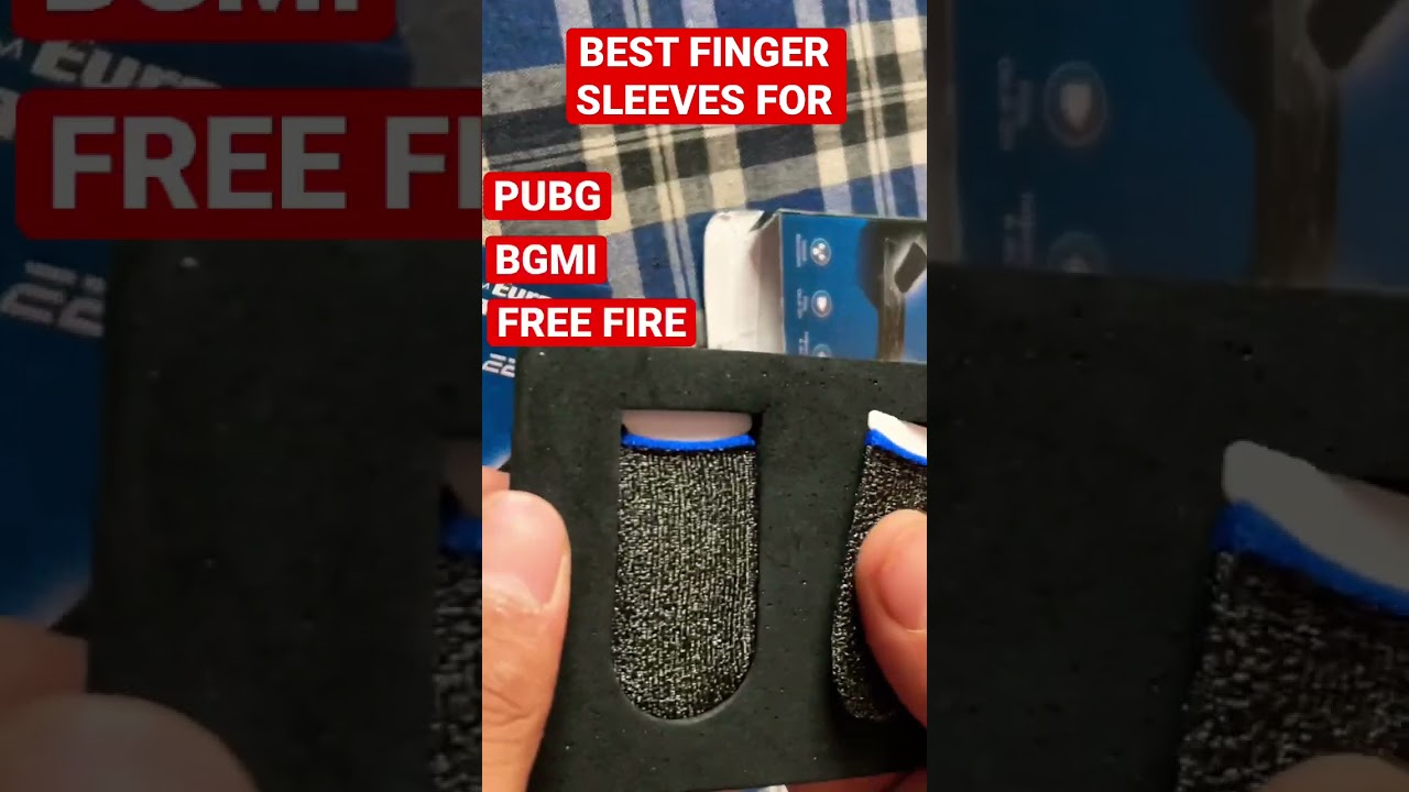 BEST GAMING FINGER SLEEVES🔥| PUBG,BGMI,FREEFIRE #fingersleeve #bgmi #pubg #freefire