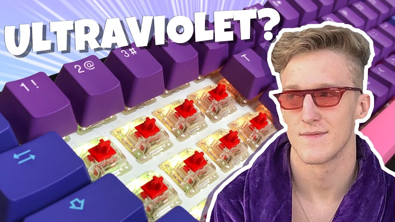 We Did Surgery on Tfue's New Ultraviolet Keyboard and Tried It in Fortnite