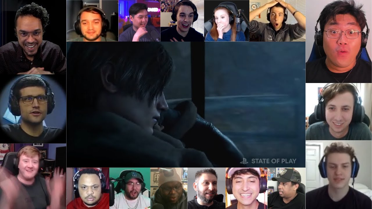 Everybody React to Resident Evil 4 Remake Announcement Trailer (State of Play)