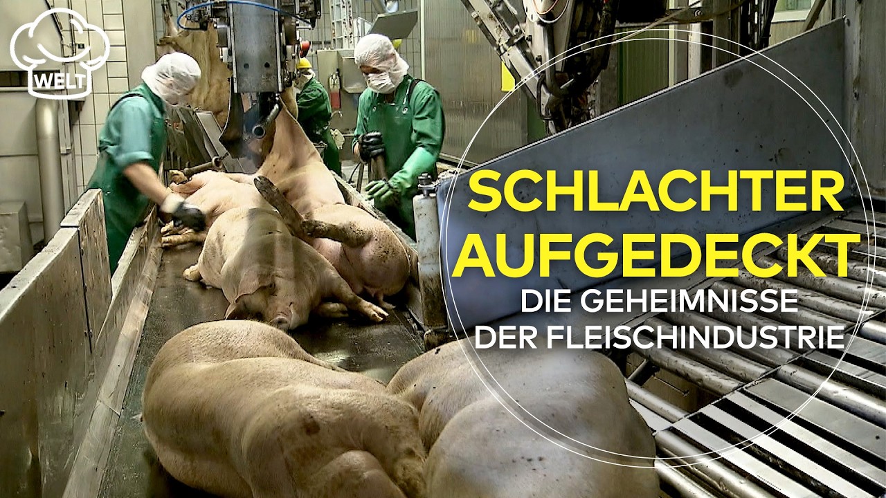 FLEISCHINDUSTRIE AUFGEDECKT: Vom Schwein zum Schnitzel! Hinter den Kulissen der Schlachth&ouml;fe! | DOKU