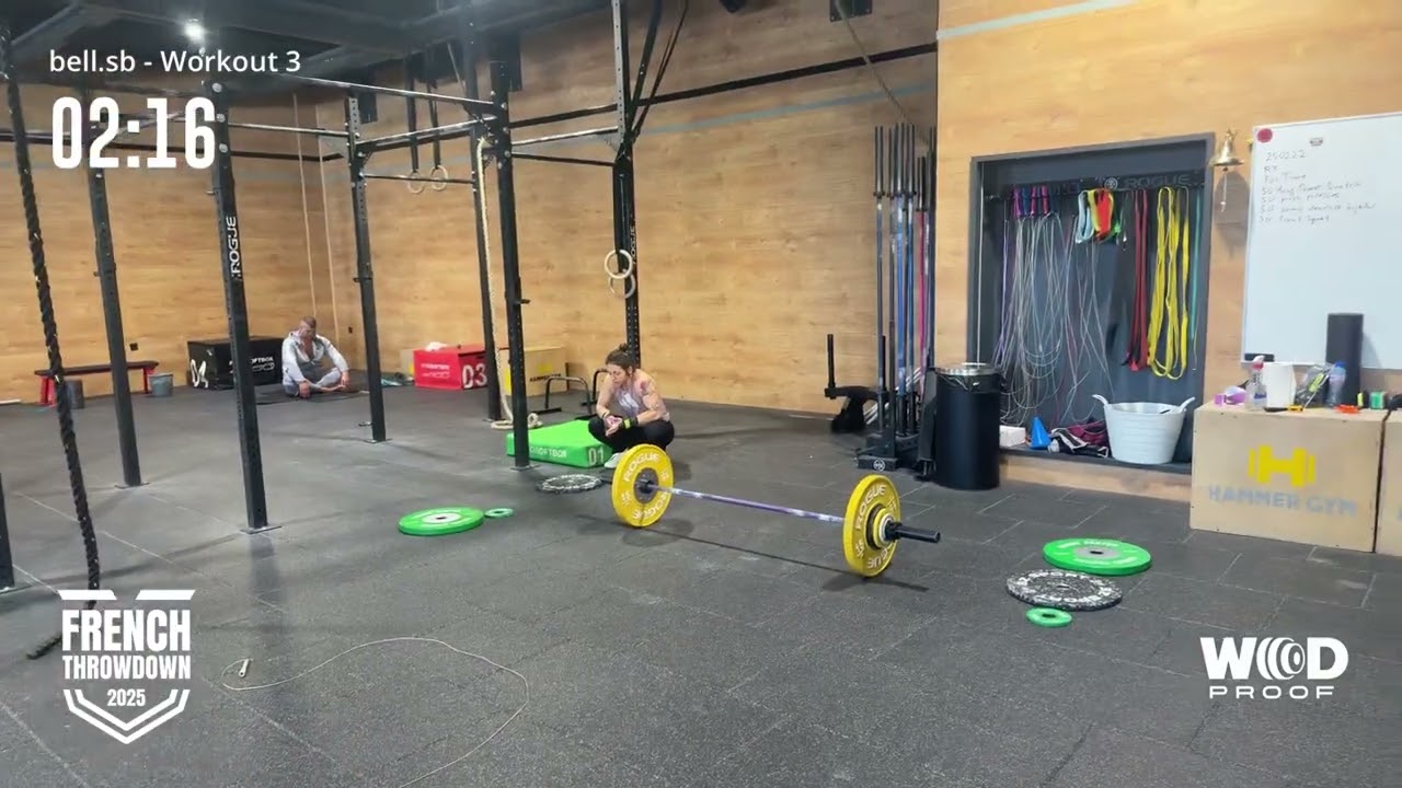 French Throwdown 2025 - Intermediate Women - Workout 3