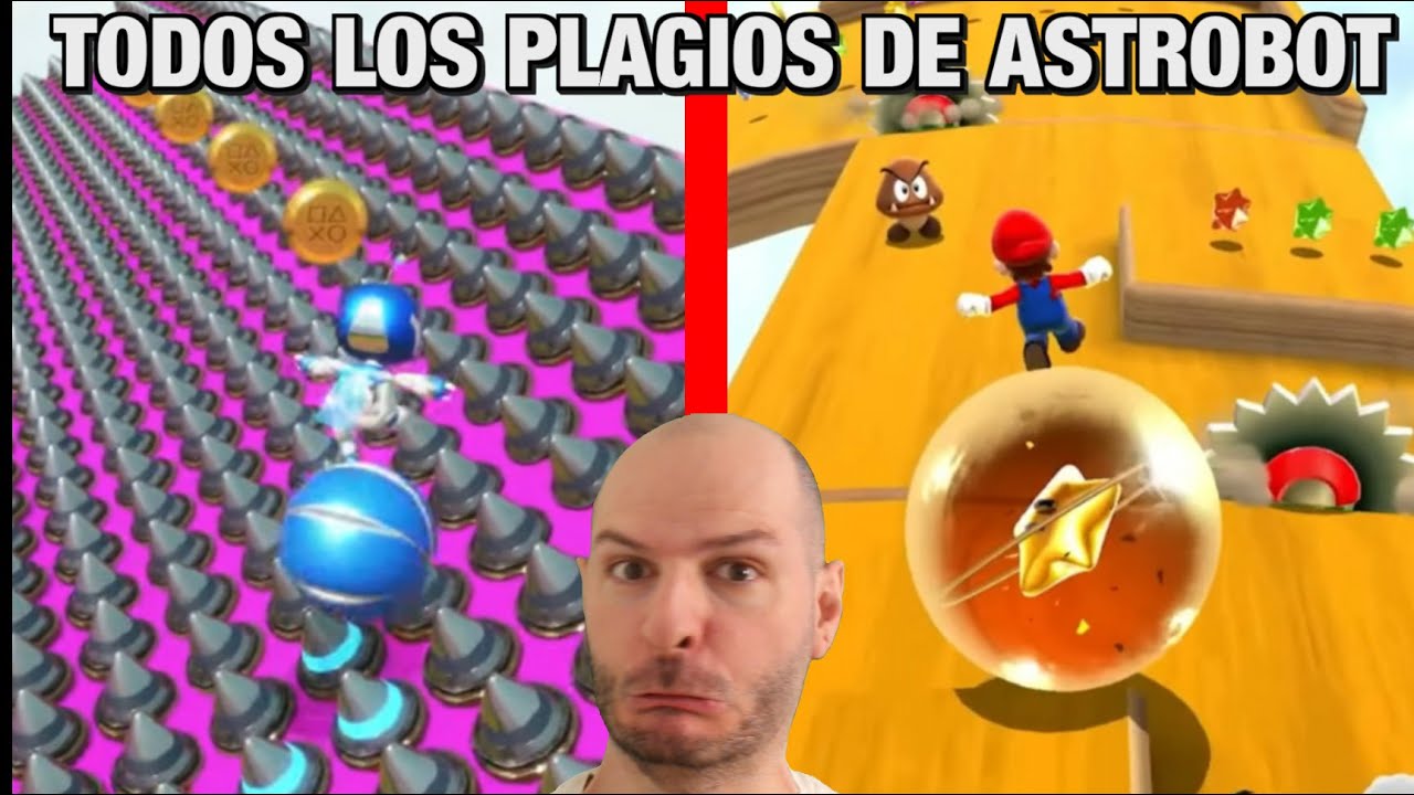 TODOS LOS PLAGIOS DE ASTROBOT A MARIO | El 