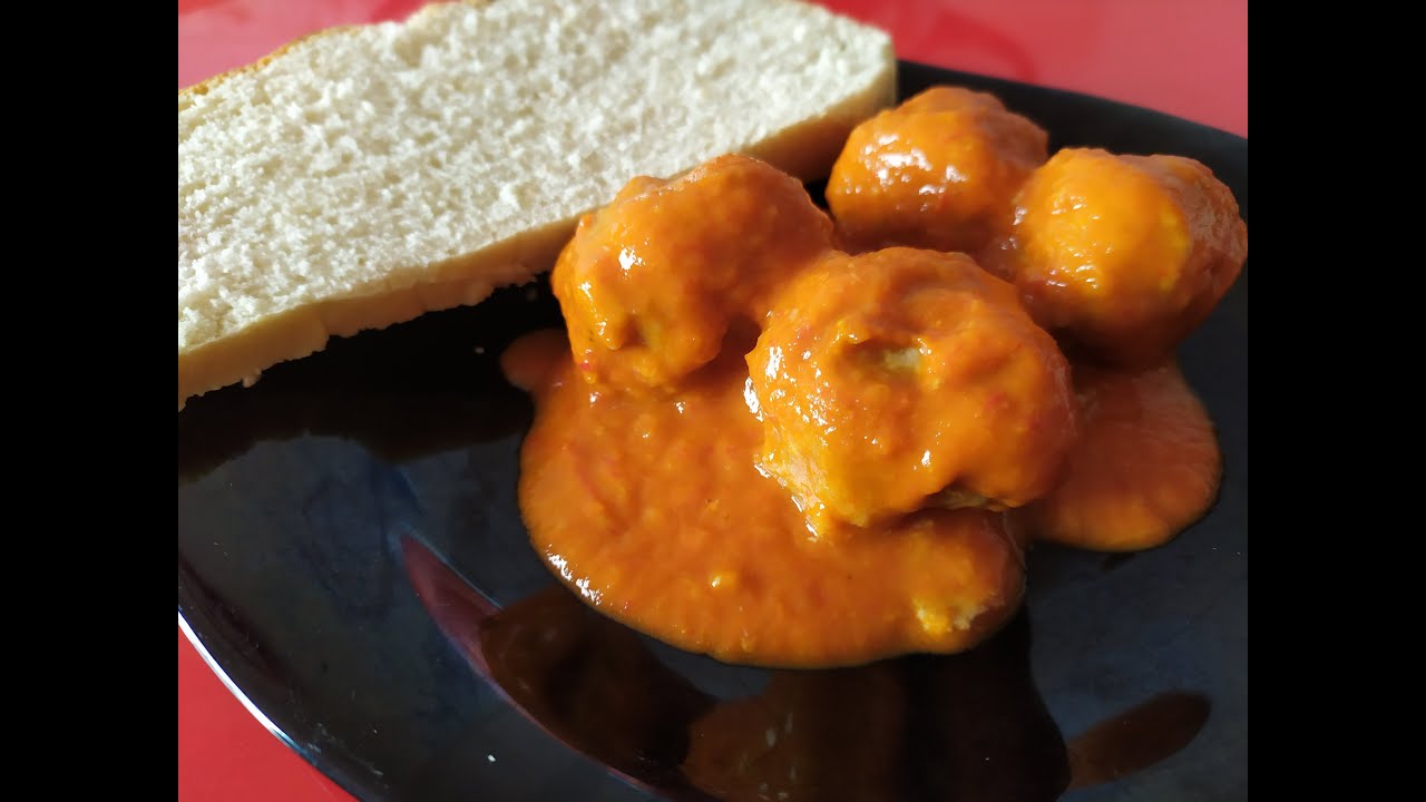Albóndigas en salsa española ** Monsieur cuisine Smart, Connect y Plus **