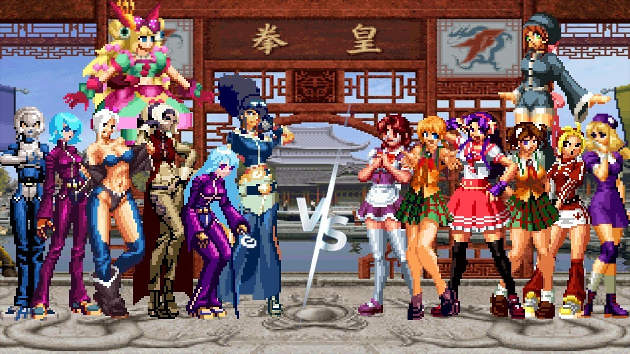 Women Of Nests vs Psycho Soldiers [Kof2002 Mugen]