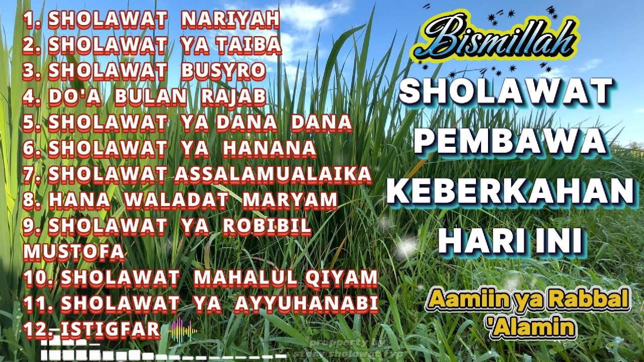 SHOLAWAT PELANCAR USAHA - PEMBUKA REZEKI | SHOLAWAT TERBAIK PILIHAN - SHOLAWAT NABI TERBARU 2026