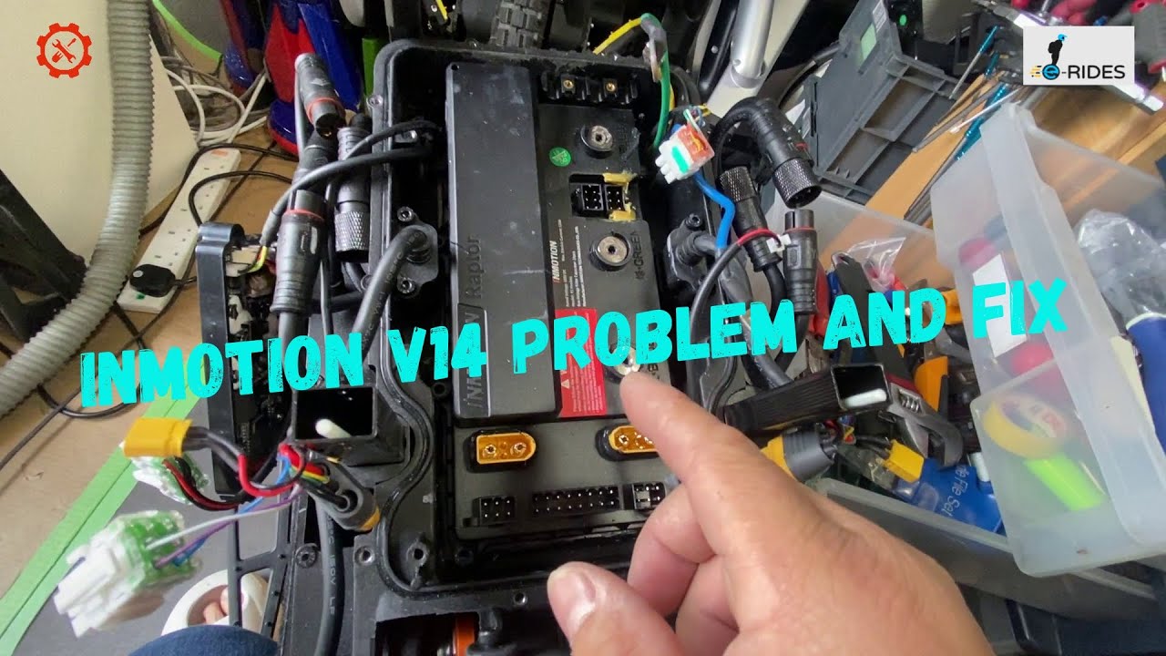 Inmotion V14 Fault and Fix. erides EUC Upgrads...