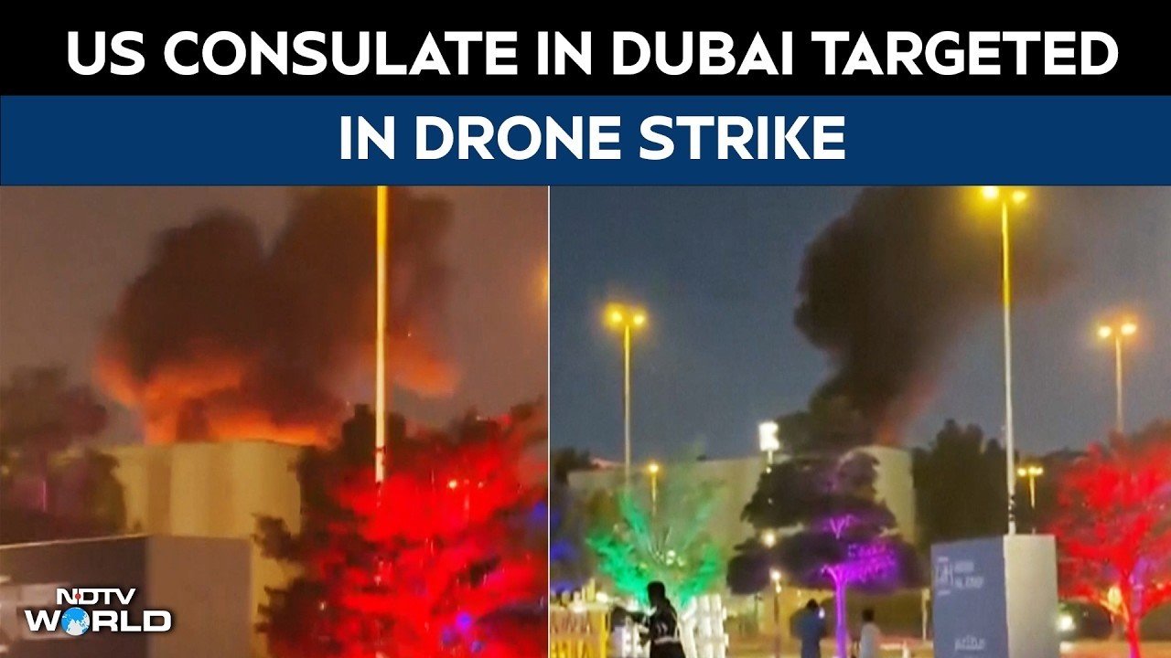 Iran Attacks Dubai | US Consulate In Dubai Targeted In Drone Strike, Personnel Evacuated | Dubai