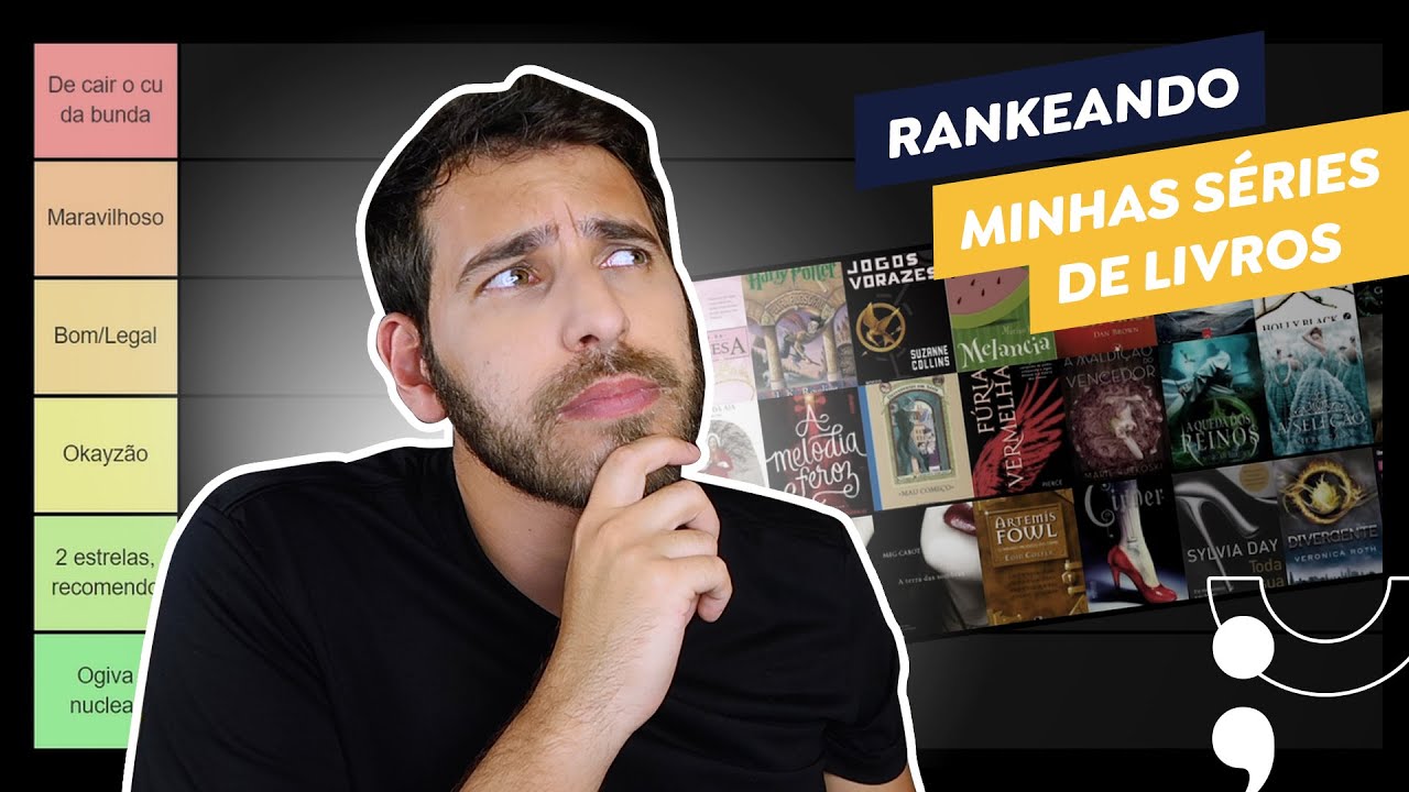 Rankeando todas as séries de livros que já li/estou lendo + SORTEIO DE LIVRO!